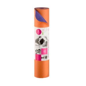 Yin Yang Yogamatte orange/lila extra dick