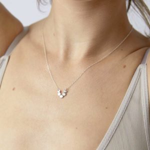 Quintet Necklace / Silber