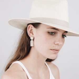Halo Earrings "nude"